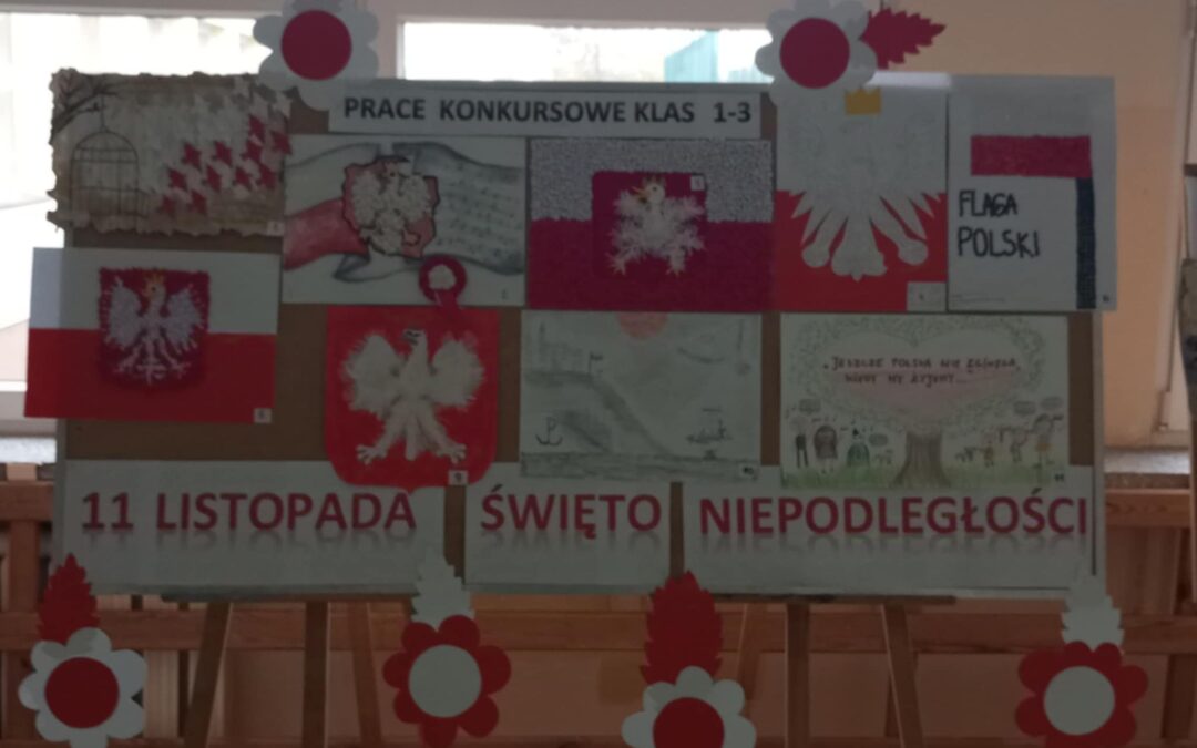 Szkolny konkurs plastyczny „Symbole Niepodległej”