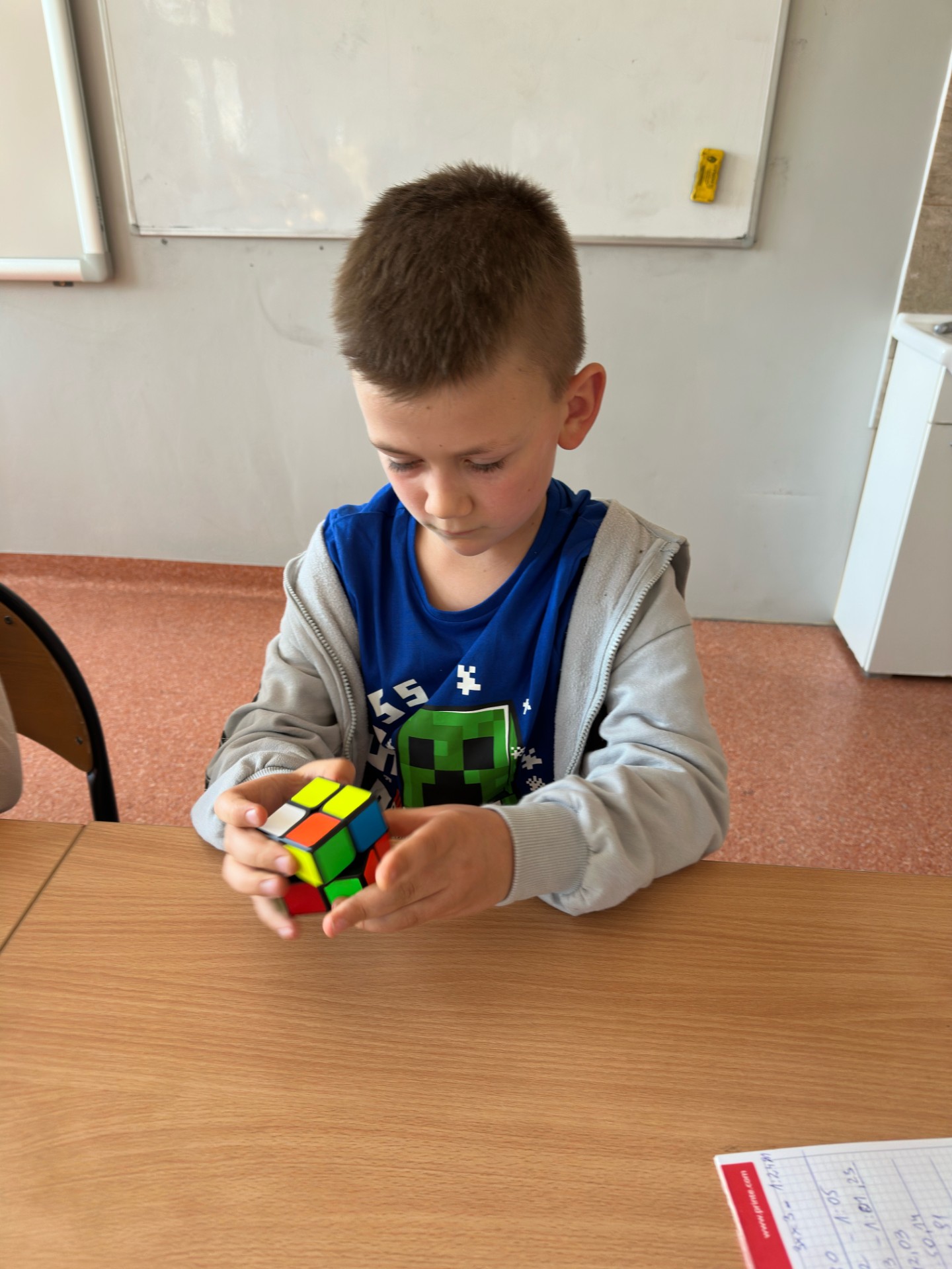 Szkolny Konkurs Układania Kostki Rubika