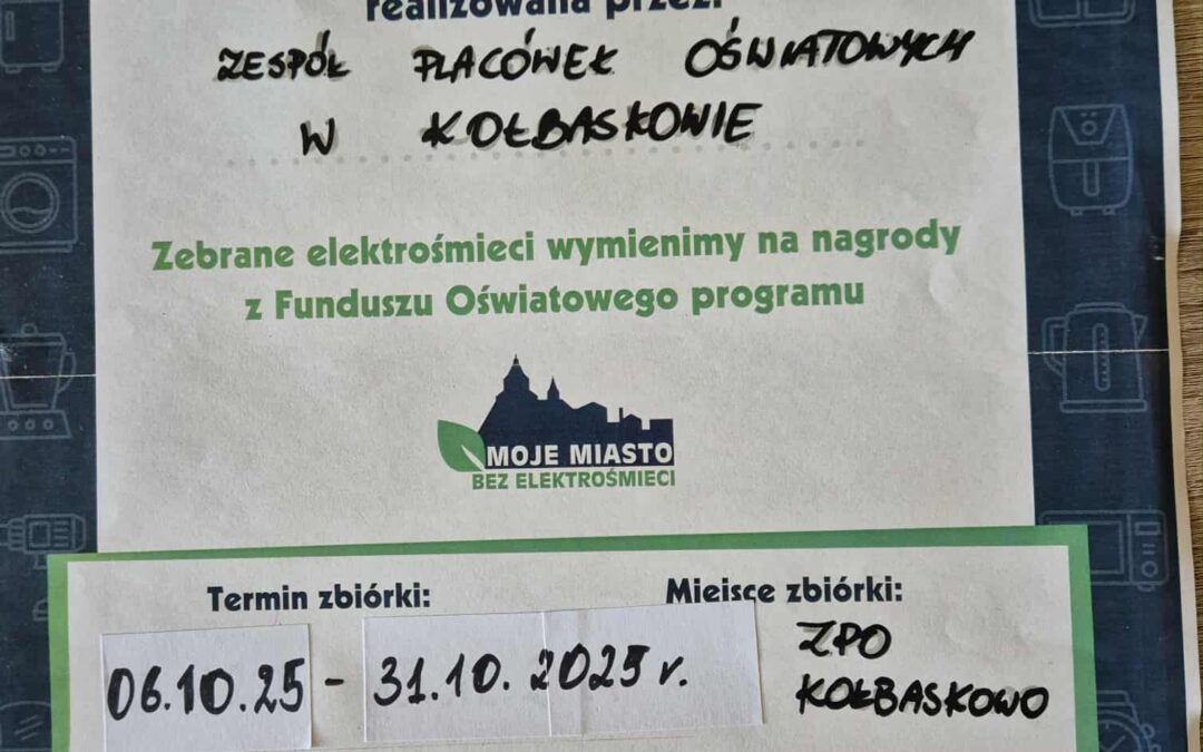 Zbieramy ELEKTROŚMIECI