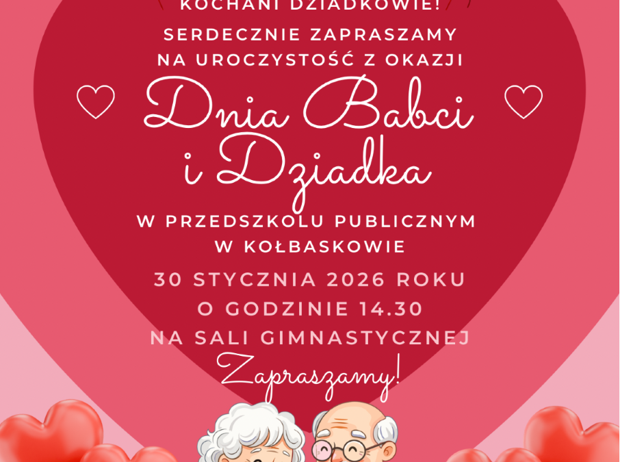 Dzień Babci i Dziadka w Przedszkolu