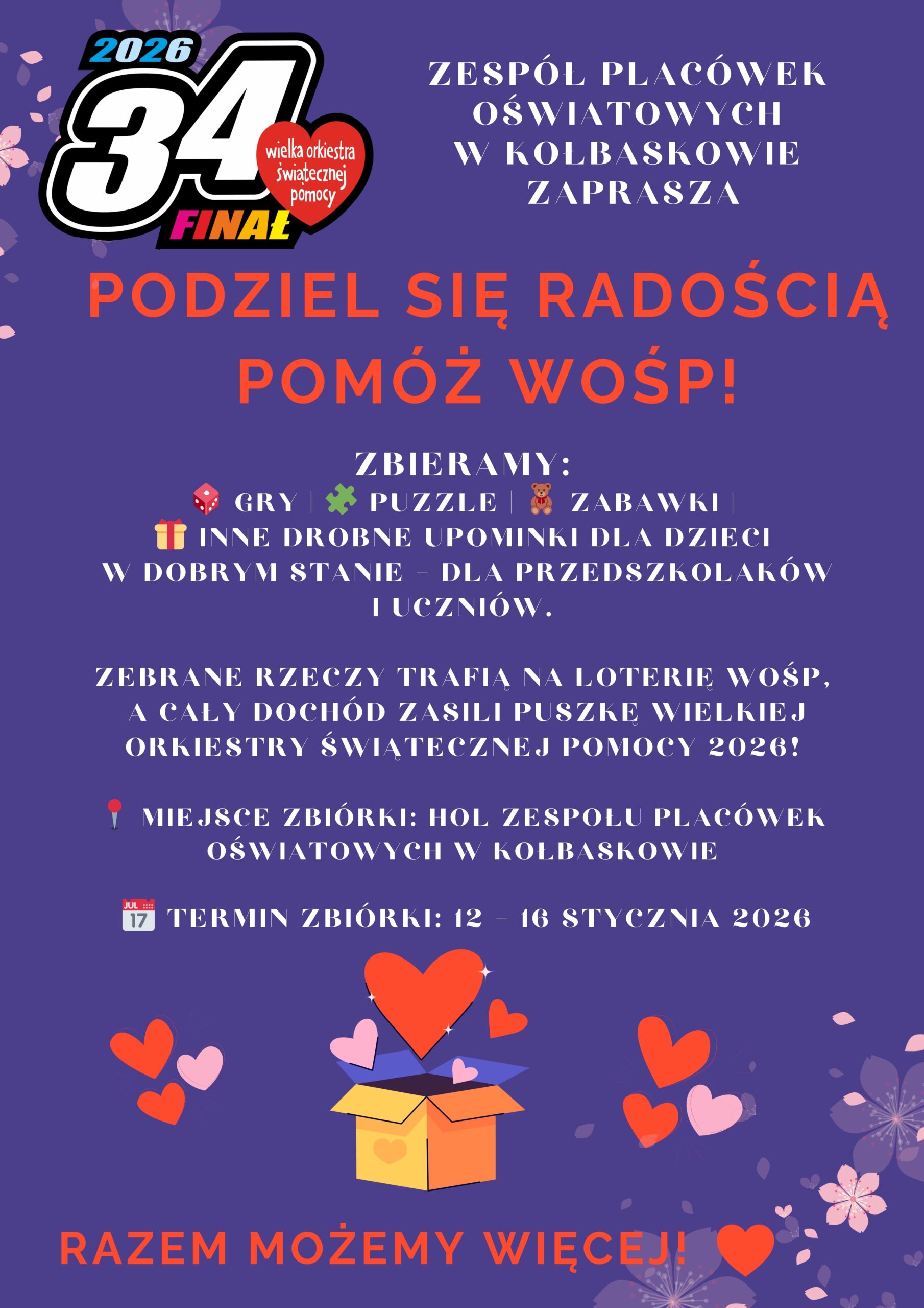 Loteria na rzecz WOŚP