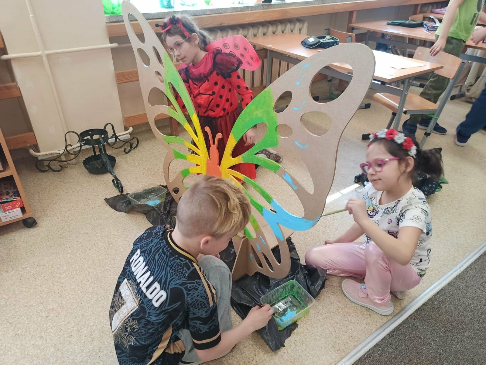 PIERWSZY DZIEŃ WIOSNY W NASZEJ SZKOLE