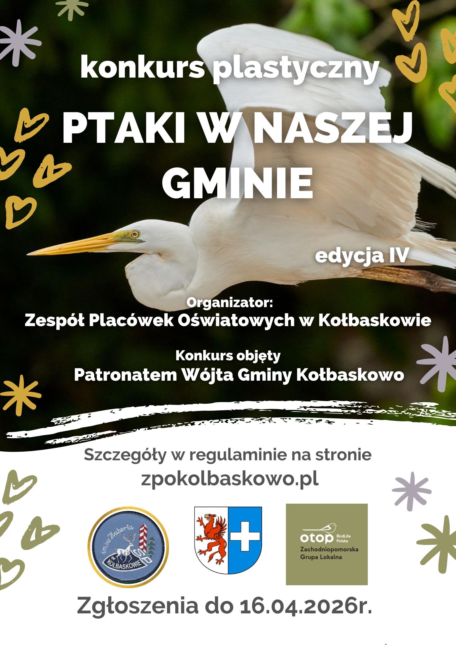 Konkurs – Ptaki w naszej gminie